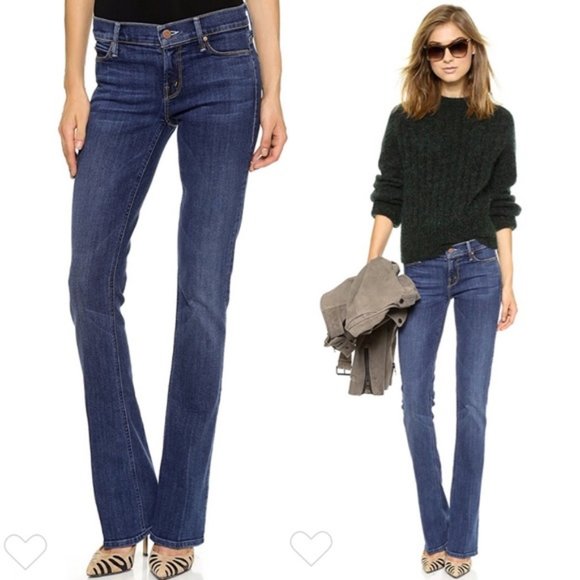 mother the runaway bootcut jeans